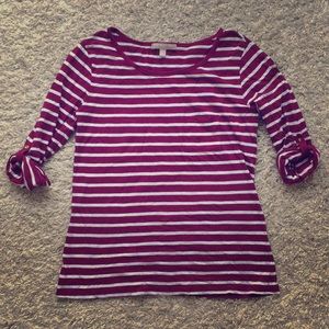 3/4 length sleeve Banana Republic shirt